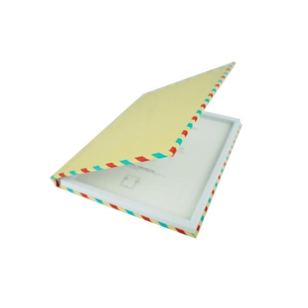 Quality Custom Logo EVA Inner Kraft Paper Rigid Cardboard Box Flip Book Boxes For Packaging for sale