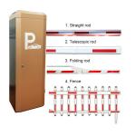 Low Noise Adjustable Boom Parking Barrier Gate DC-24V for Indoor / Outdoor