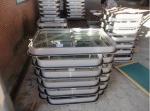 Inward Opening Aluminum Steel Rectangular Marine Cabin Fixed Windows