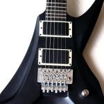 6 Strings Guitar 39 Inch V Shape Electric Guitar Neck Through Active Guitar