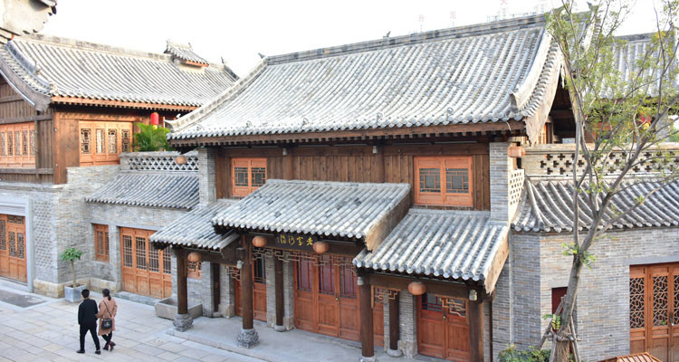 160mm Old House Roof Tiles Kaolin Clay Matt Asian Style Roof Tiles