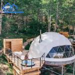 Outdoor Geodesic Dome Factory Lowest Price Trade Show Tent Pvc Luxury Dome Tent
