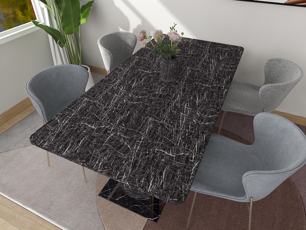 Classic PVC Marble Wallpaper 10m Marble Like Wallpaper For Interior Wall