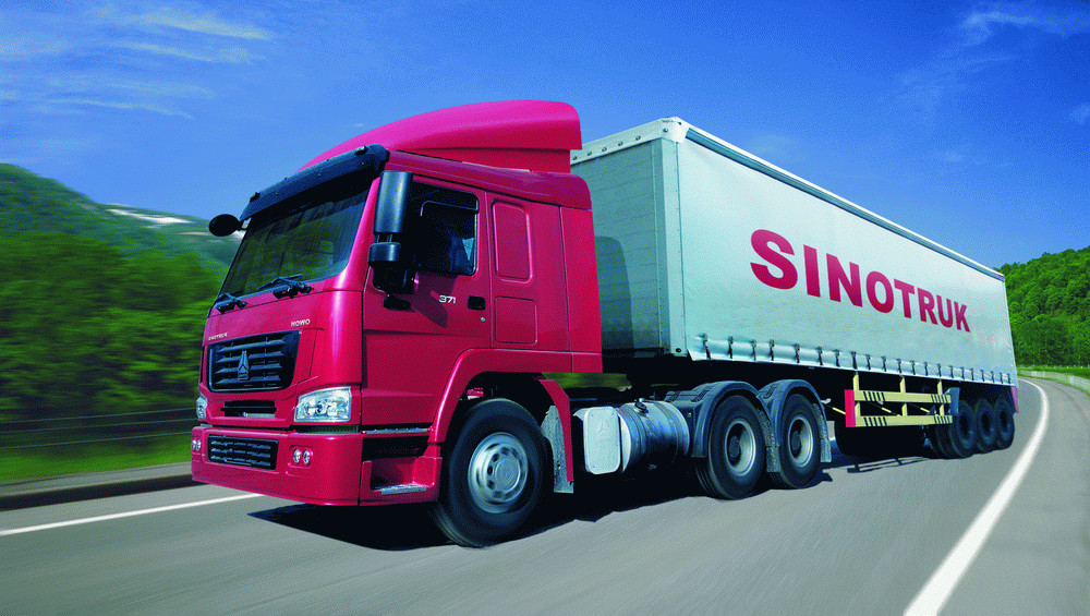 6x4 Tractor Head Trucks With Dual Circuit Compressed Air Brake