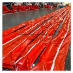 Orange Floating PVC Containment Boom for Water Field Spill Leakage