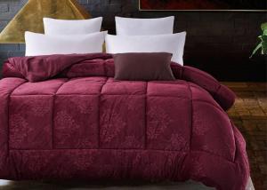 Wholesale Winter Season Embossed Flannel Fleece 180x220cm Quilt Fiber from china suppliers