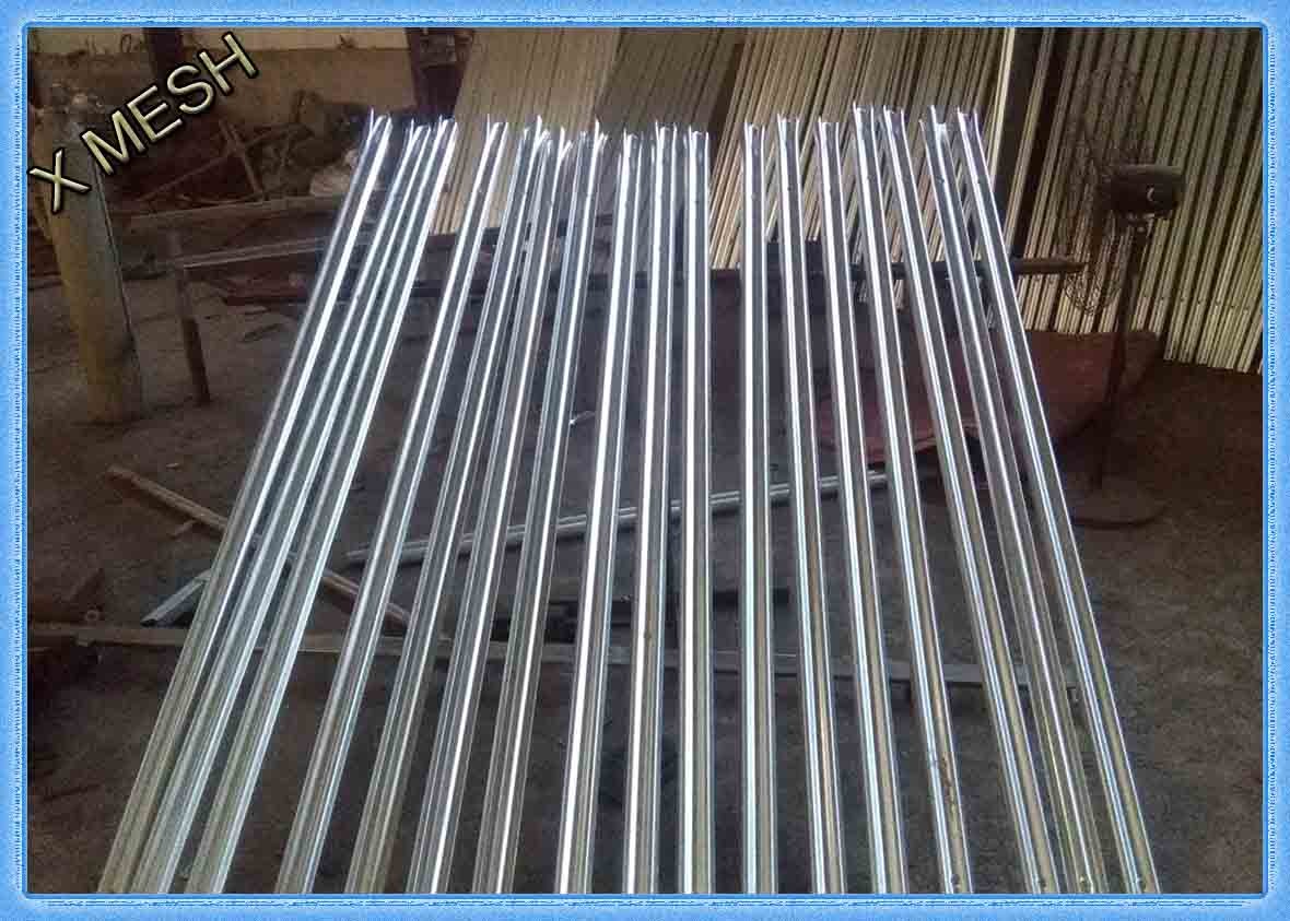 W Profile Galvanized Palisade Fencing-003