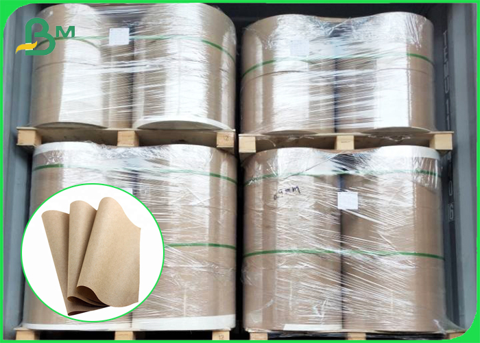 Natural Food Grade Brown Kraft Wrapping Paper For Meats Unbleached