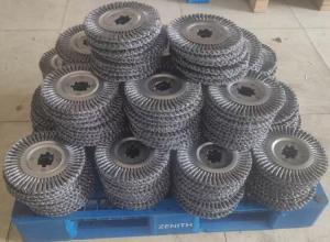Wholesale 300mm OD Metal Tube Rust Removal Twisted Wire Brush from china suppliers