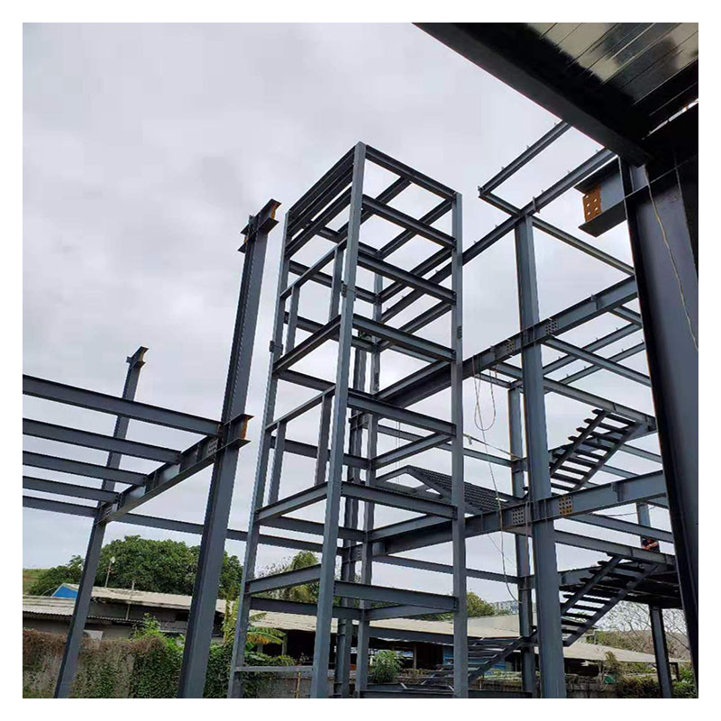 Eco-Friendly Metal Building Materials Double Storey Prefab House