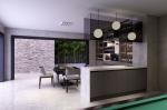 Fadior Sleek Grey Finish Stainless Steel Wine And Basement Storage Cabinet