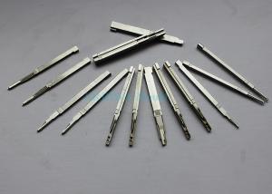 Wholesale Car / Vehicle Plastic Injection Molded Parts Silver Insert With Steel Material from china suppliers