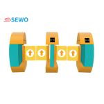 School Kids Turnstile Gate NFC Reader Swing Barrier Turnstile Gate ISO9001