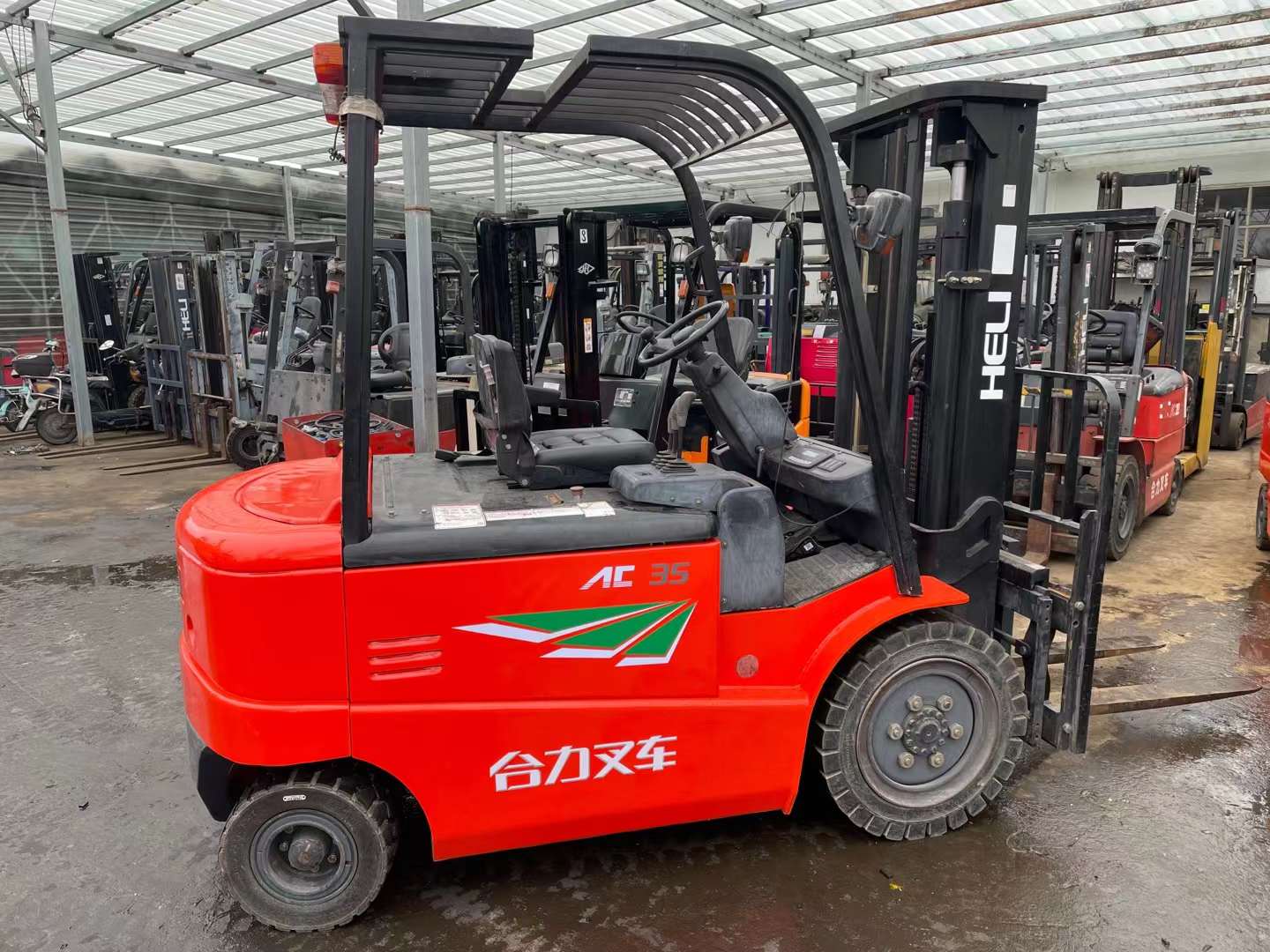 2775x122x2235 Used Refurbished Heli Forklift 1t 2t 3t 5t Diesel in Good Condition