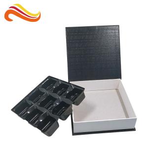 Wholesale Square Recycled Cardboard Gift Boxes Magnetic Personalized Packaging Boxes with blister from china suppliers