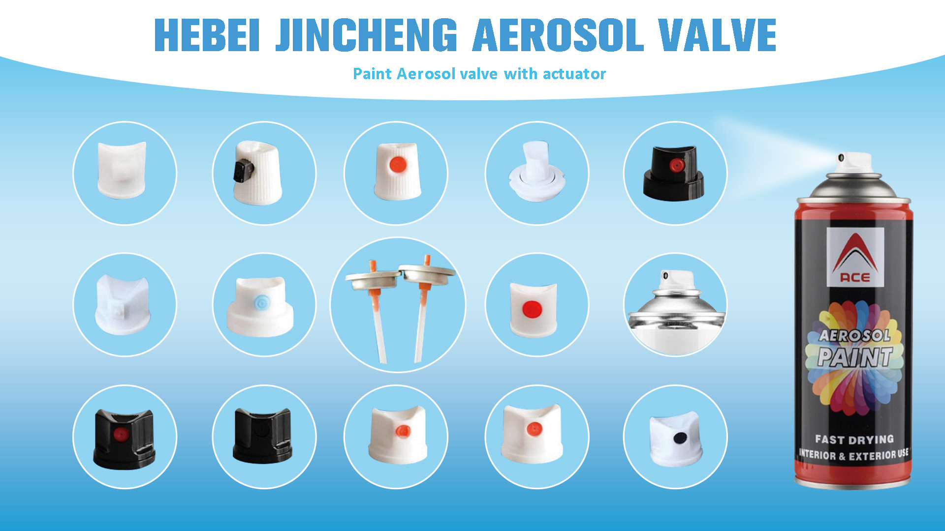 Abrasion Resistant 1Inch Spray Paint Valve