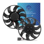 Engine Cooling Radiator Fan Assembly For Volkswagen Touareg Cooling Fan ISO