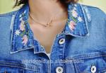 Fancy Distressed Stretch Embroidered Denim Jacket For Womens Fashion Design