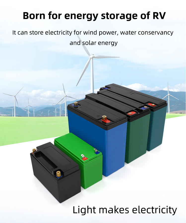 12V 200AH High Power RV Lithium Battery For Marine Propeller Handybrite Solar