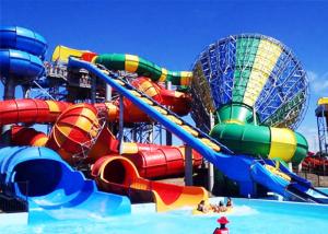 Wholesale Outdoor Sprial Commercial Water Slides Exciting Combination For Water Park from china suppliers