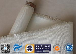 Wholesale 800℃ Fire Resistant 0.7mm High Silica Glass Fiber Cloth Satin 8HS Weave from china suppliers