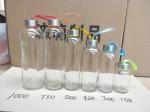 Hot Stamping Super High Borosilicate Material Water Cup with Stainless Steel Lid