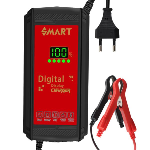OEM/ODM Acceptable Private Mold Intelligent 12v 6A Smart Charging Car Motorcycle