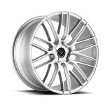 luxury sport passenger cars hyper silver black forged monoblock rims wheels for