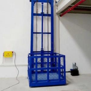 Wholesale 5m 1000kg Hydraulic Wall Mounted Easy Lift Cargo Lift Goods Elevator from china suppliers