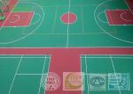 Professional Sport Court Flooring , Outdoor Badminton Court With Closed Surfaces