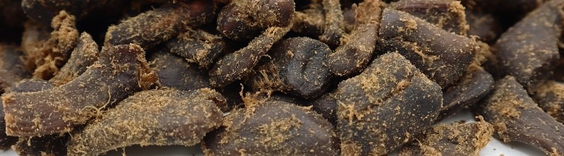 Vegan Black Pepper Mushroom Jerky Snacks Retailer Packing Private Logo By Sea Delivery