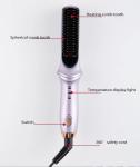 Jiuoaky Purple Negative Ion Hot Comb Straightener With Built In Comb Accessories