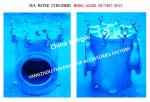 AS300 CB/T497-2012 marine suction coarse water filter-marine sea water filter