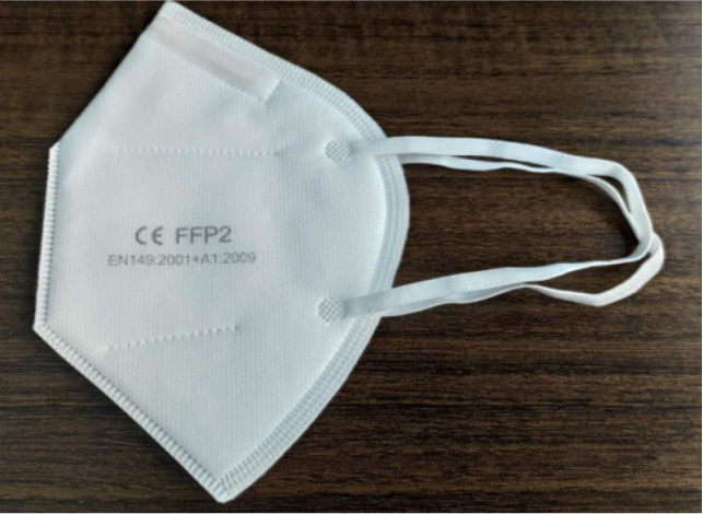 Fliud Resistant FFP2 Non Woven Fabric Mask , Anti Virus Anti Pollution Mask N95
