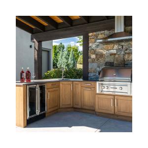 Wholesale PVC Stainless Steel Outdoor Kitchen Cabinets Modern Design from china suppliers
