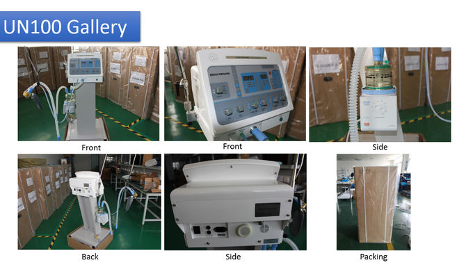 Pediatric Adult ICU Ventilator Machine 40%-100% FiO2 Hospital Breathing Machine