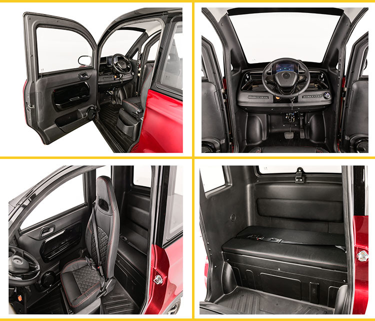 EEC COC Certificate 2200W motor ev car fully enclosed vehicles new energy mini electric car