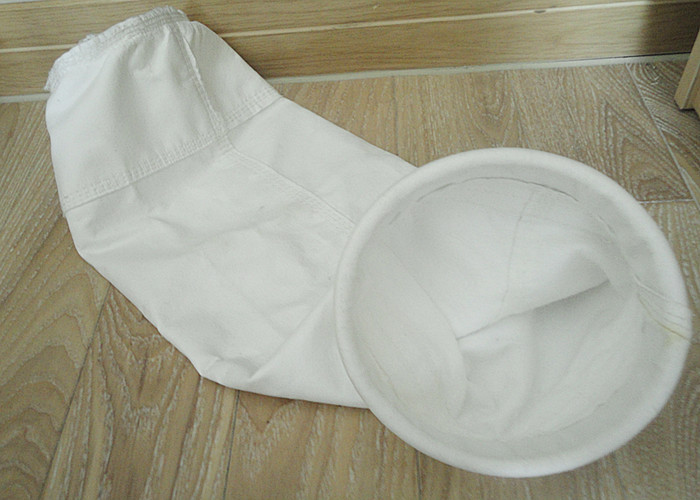 PTFE Non woven Dust Collector Filter Bag , anti static felt filter bags