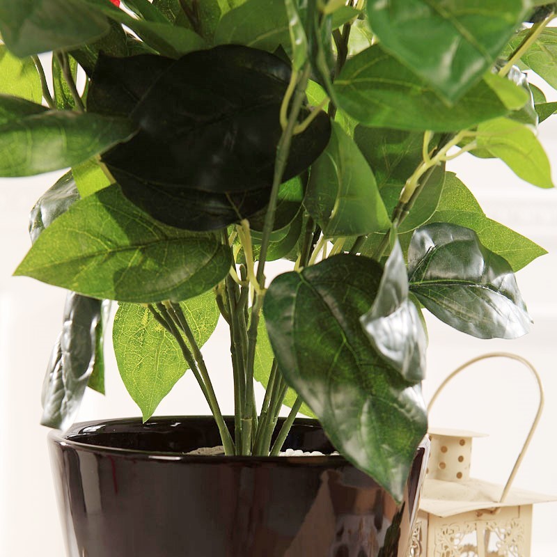 40cm Landing Artificial Potted Plant Garden Ornament Evergreen Bleeding Heart Bush