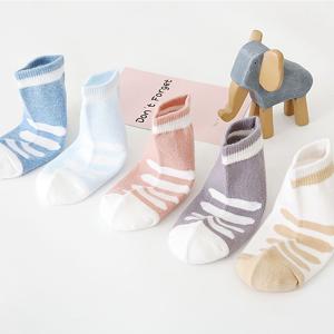 Wholesale organic cotton Printed Picture Socks Slipproof For Newborn Baby from china suppliers