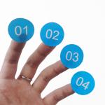 Adhesive Single Custom Die Cut Stickers , Name Printing Decal Cutting Sticker
