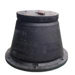Cone Shaped 600mm Rubber Fenders Bumper System For Marine And Infrastructure