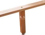 Nordic Style Solid Wood Bed Oak Bedroom Furniture Modern Bed