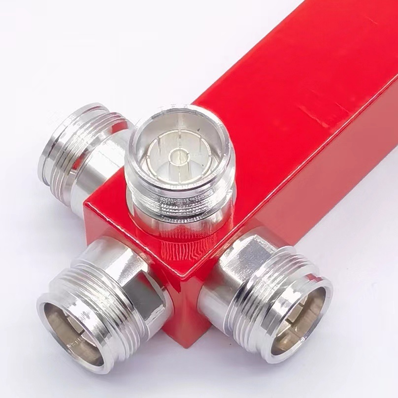 Ultra Wideband 2/3/4 Way Low Pim Reactive High Power Splitter 698-4000MHz 4.3-10 F