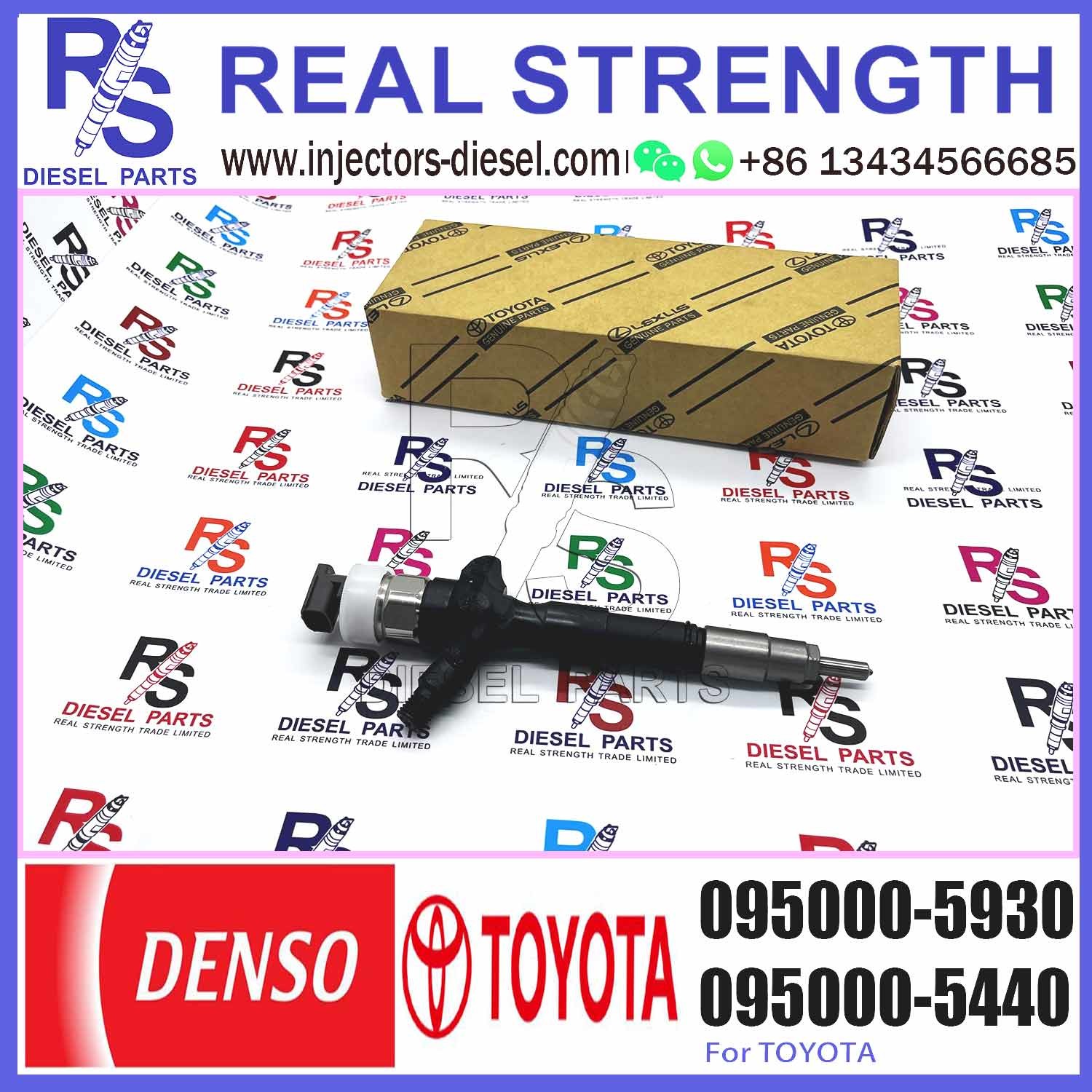 095000-5930 Fuel Injector Repair Kits Common Rail Injector 23670-09060 Overhaul Kits 095000-5931