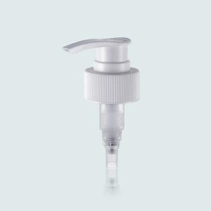 China JY327-05 Smooth Ribbed Ratchet Closure Plastic Lotion Pump / Soap Dispenser Pump Replacement on sale