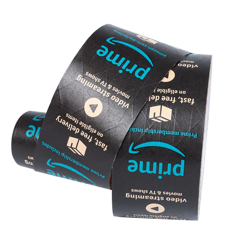 High Quality Permanent Bonding Self Adhesive Kraft Paper Tape Gummed Packing Tape Box Sealing Tape for Package