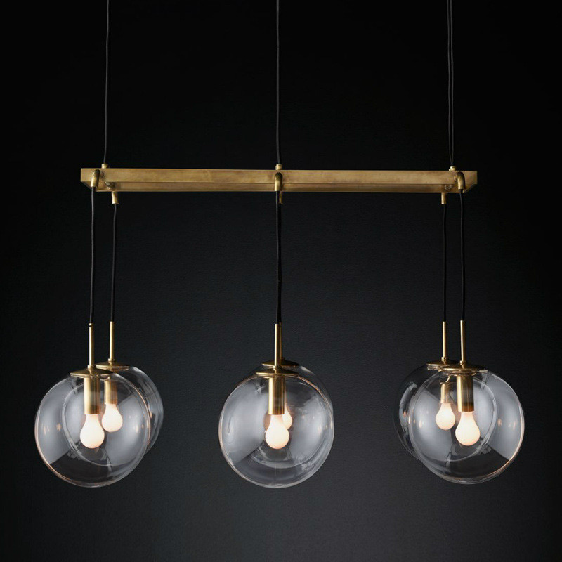 E14 Led Simple 4500K Modern Pendant Light For Living Room