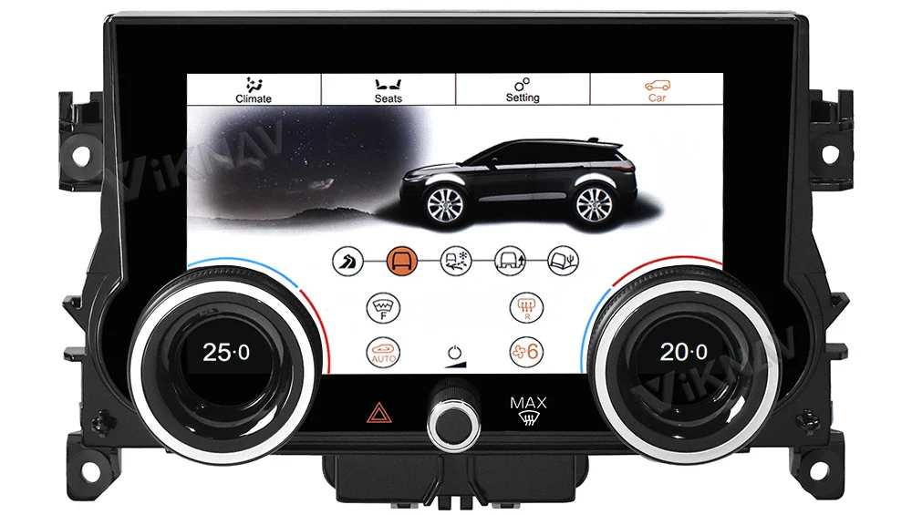 Air Condition Panel For Land Rover Evoque L551 L538 2012-2018 Wide Angle Car Radio display Touch LCD Screen Control