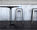 Restaurant Table bases Modern Dining Table Metal Legs Black Pedestal Table Legs